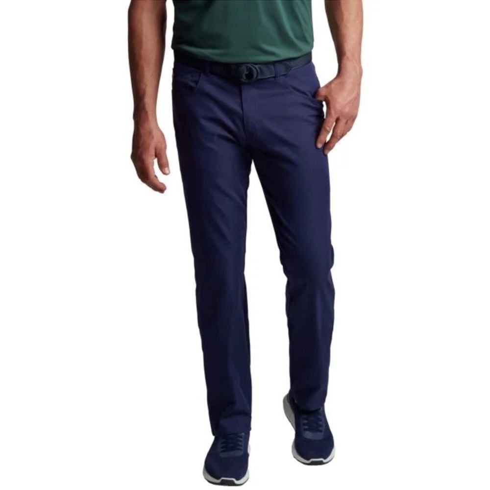 Peter Millar Men's Blue Performance Golf Pants
